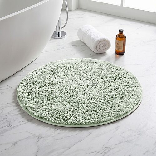Better Trends Haven Collection Bath Rug In Green
