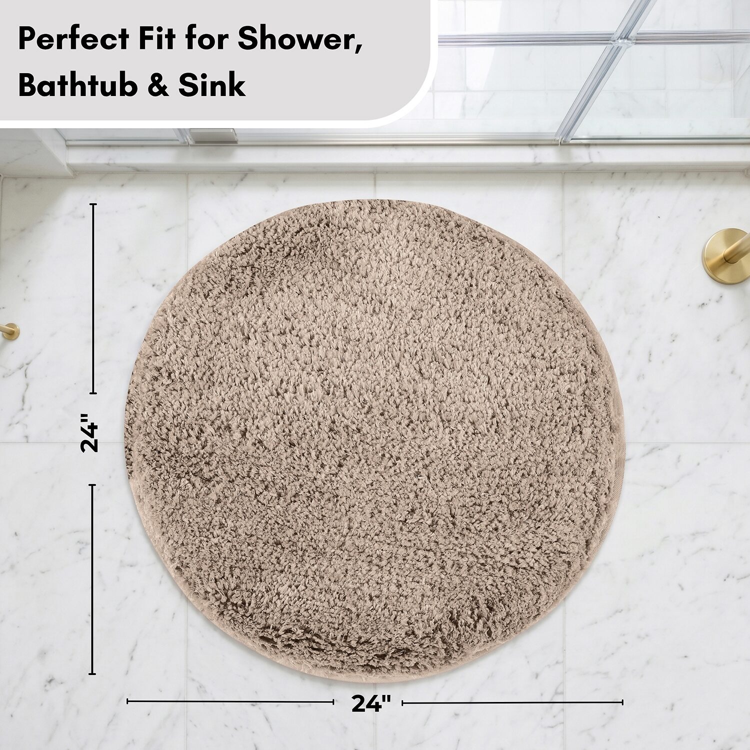 Better Trends Haven Collection Bath Rug