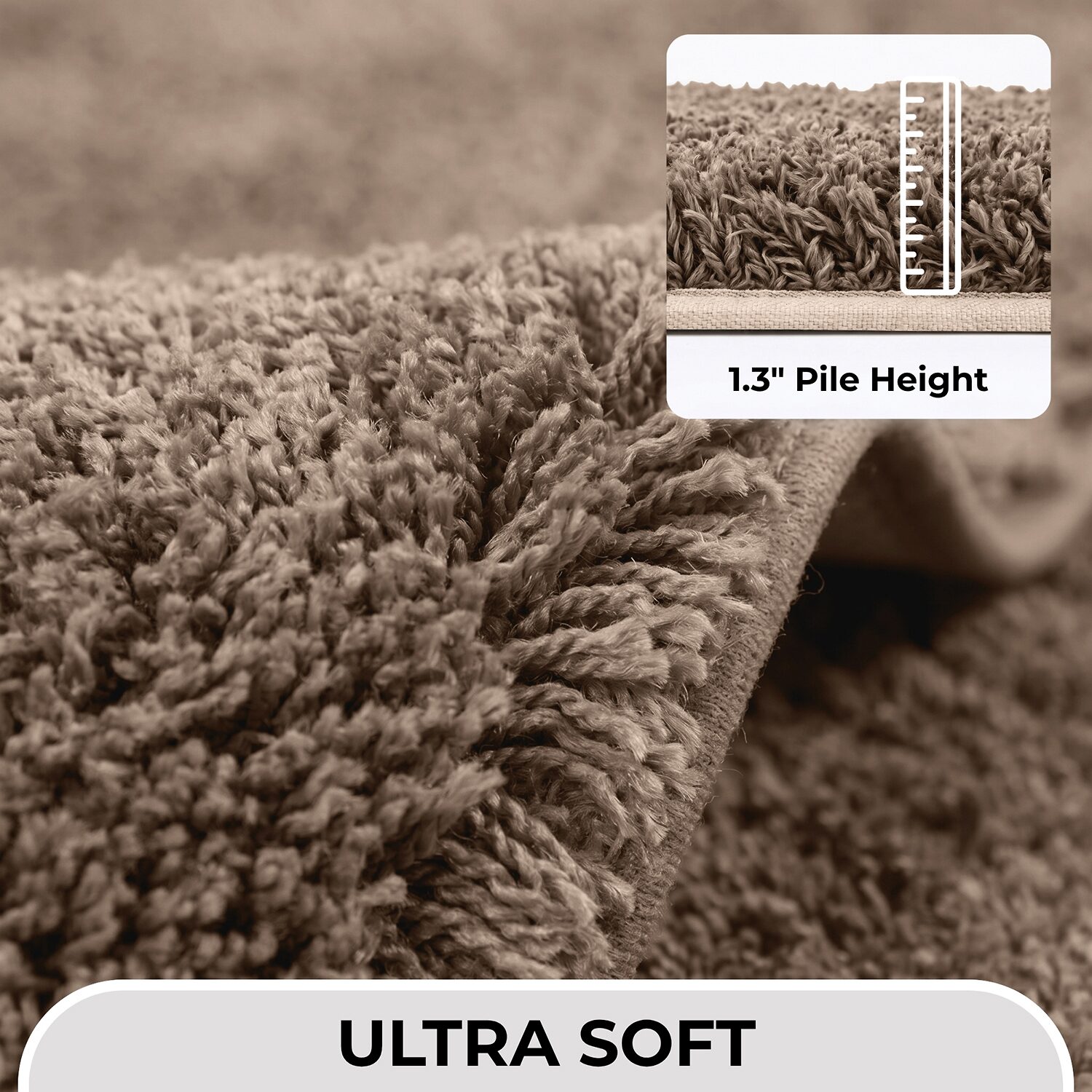 Better Trends Haven Collection Bath Rug