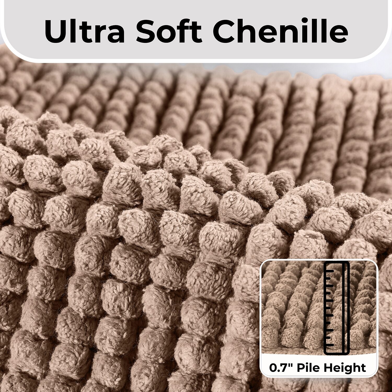 Better Trends Indulgence Collection Bath Rug