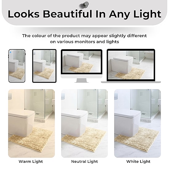 Better Trends Haven Collection Bath Rug