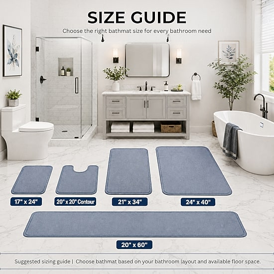 Better Trends Indulgence Collection Bath Rug