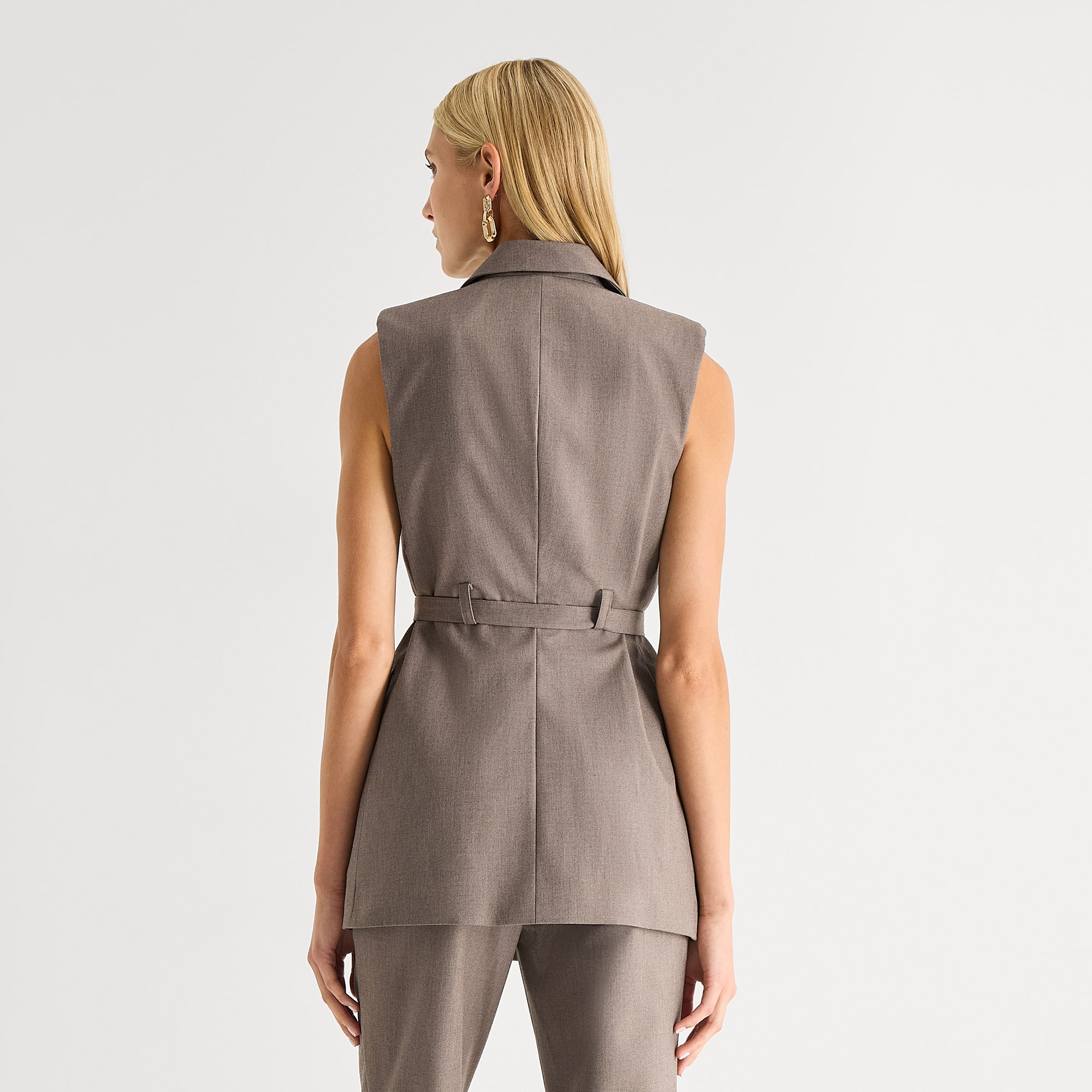 Worthington Womens Regular Fit Suit Vest