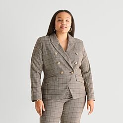 women's plus size dress suits Catherines Lace Gala 3-Piece Pant Suit 5% Spandex Plus Size Women's Suits |