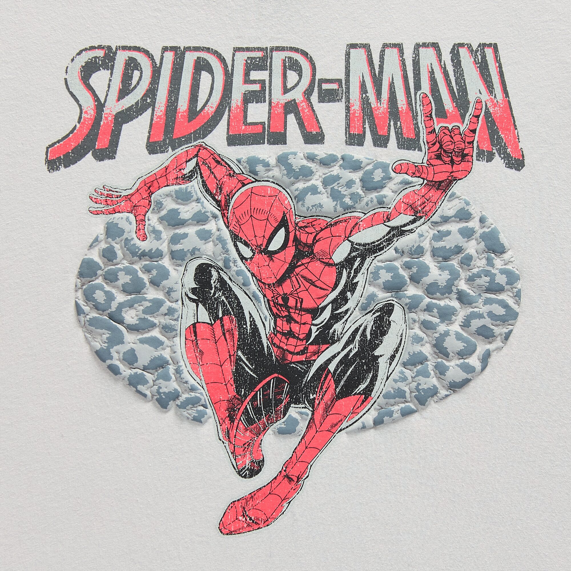 Spider Man Boyfriend Tee Womens Juniors Crew Neck Short Sleeve Loose Fit Spiderman Graphic T-Shirt