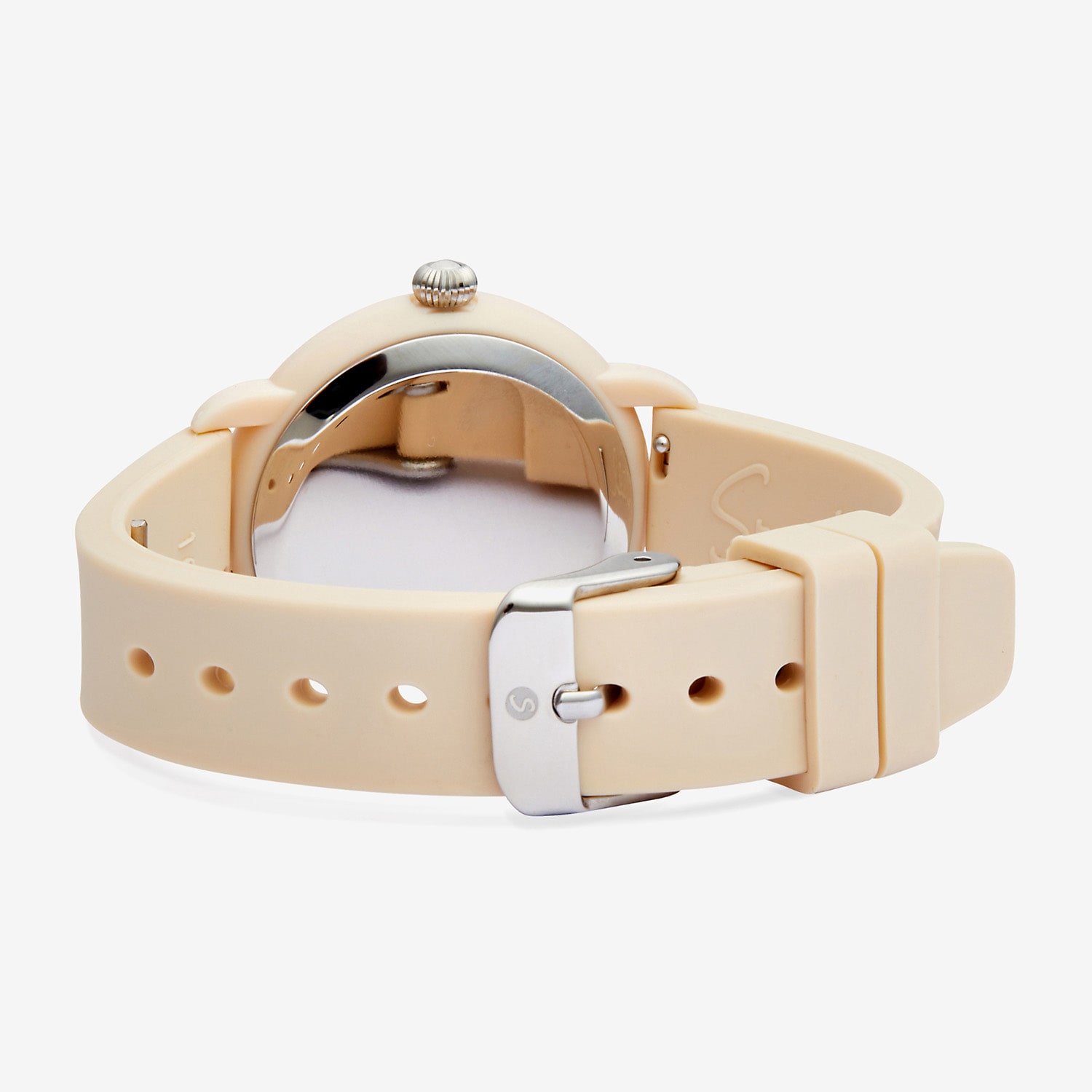 Speidel Eco Nude Womens Beige Strap Watch 60949003