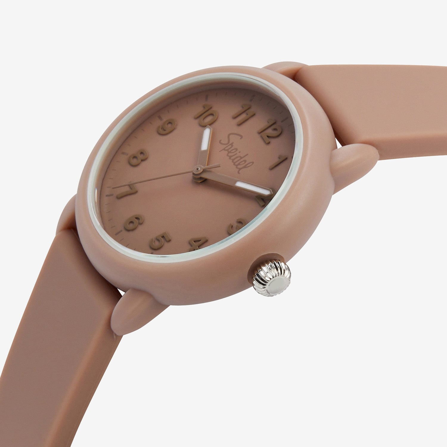 Speidel Eco Nude Womens Brown Strap Watch