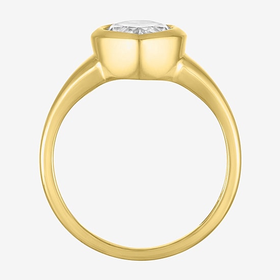 Bridal Addiction (E-F / Vs1-Vs2) Womens 3 CT. Lab Grown White Diamond 14K Gold Marquise Solitaire Engagement Ring