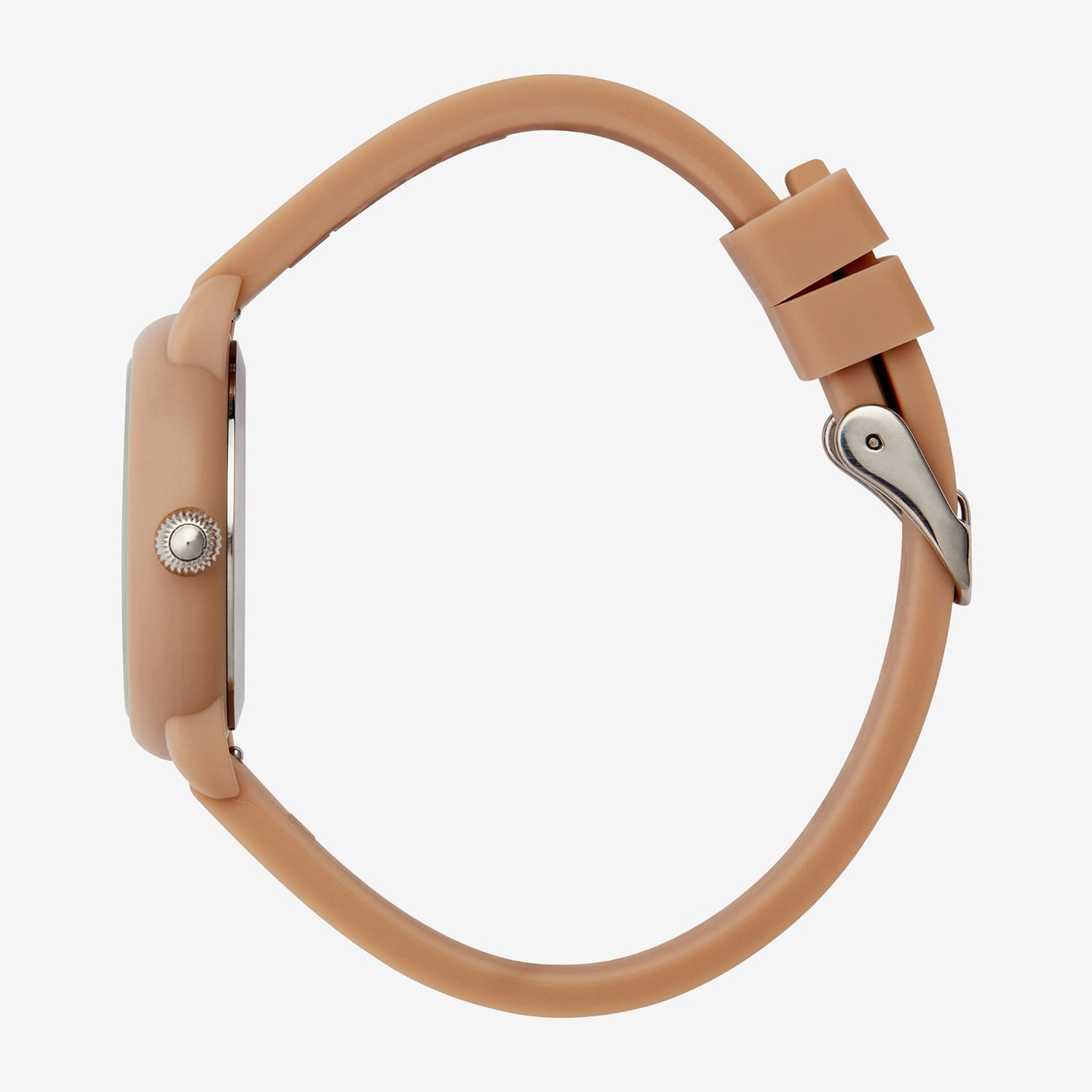Speidel Eco Nude Womens Brown Strap Watch