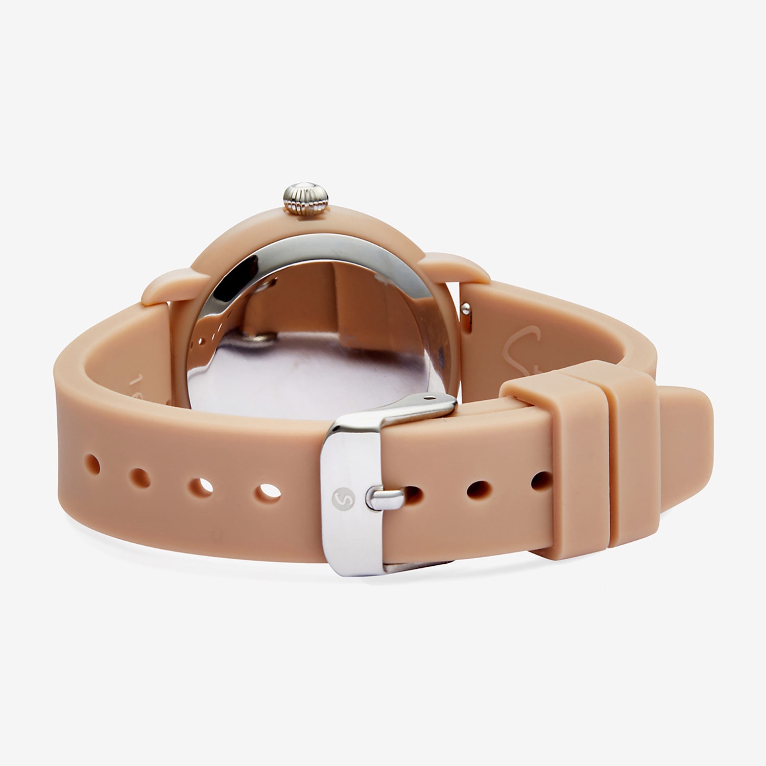 Speidel Eco Nude Womens Brown Strap Watch