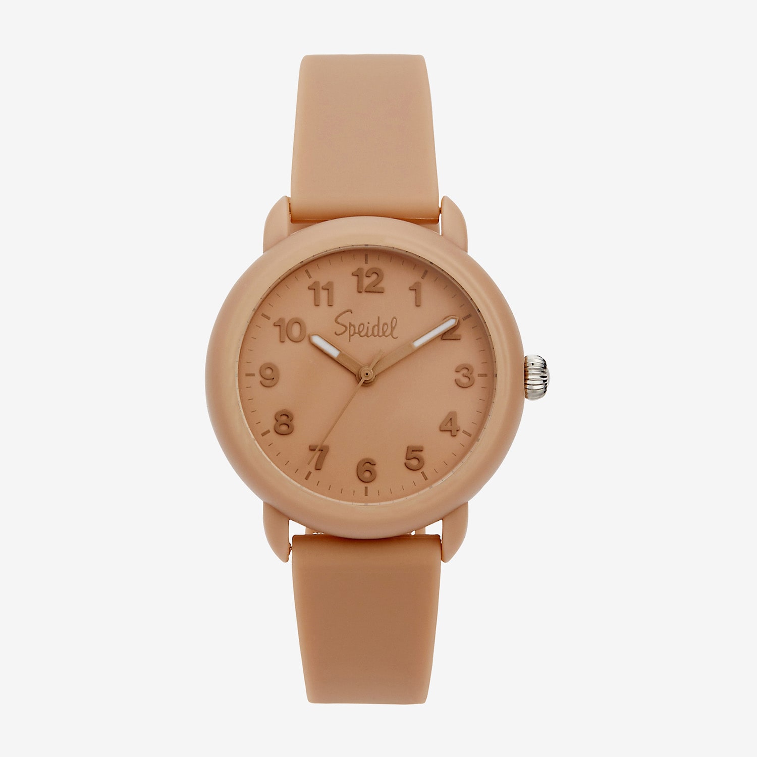 Speidel Eco Nude Womens Brown Strap Watch