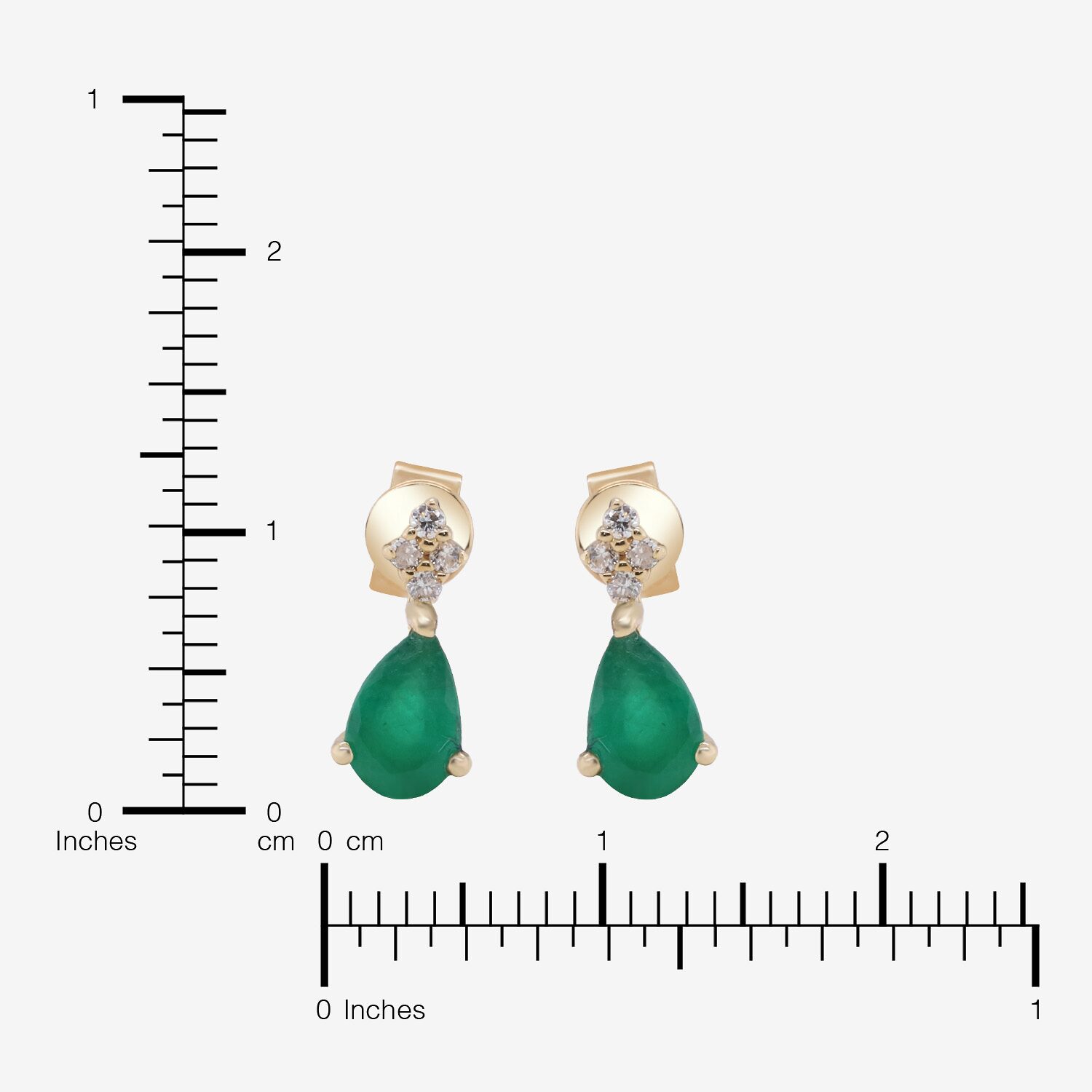 LIMITED QUANTITIES  Genuine Blue Sapphire and Diamond-Accent Drop Earrings