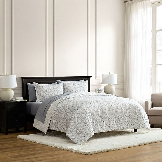 Lanwood Home Printed Reversible 7-pc. Reversible Easy Care Comforter Set