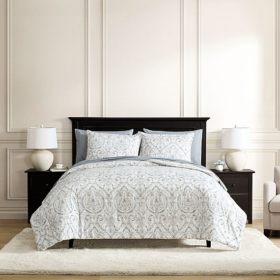 Lanwood Home Printed Reversible 7-pc. Reversible Easy Care Comforter Set