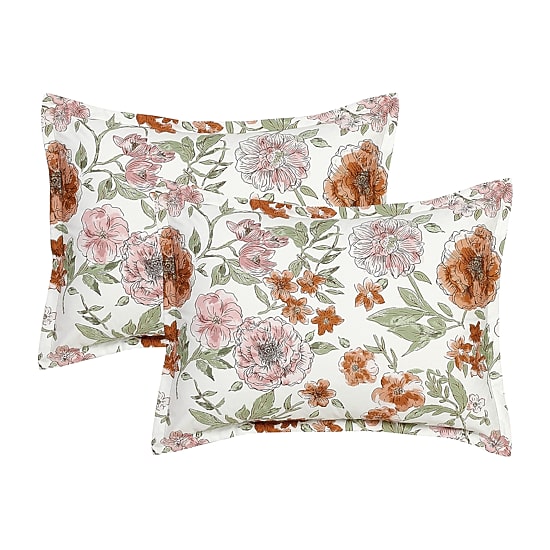 Lanwood Home Printed Reversible 7-pc. Reversible Easy Care Comforter Set