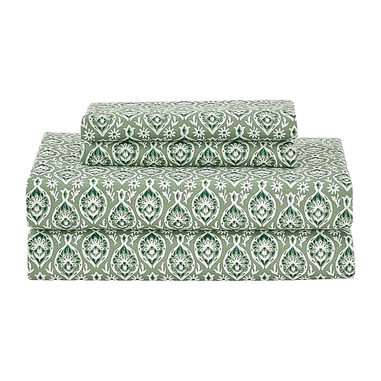 Lanwood Home Printed Reversible 7-pc. Reversible Easy Care Comforter Set