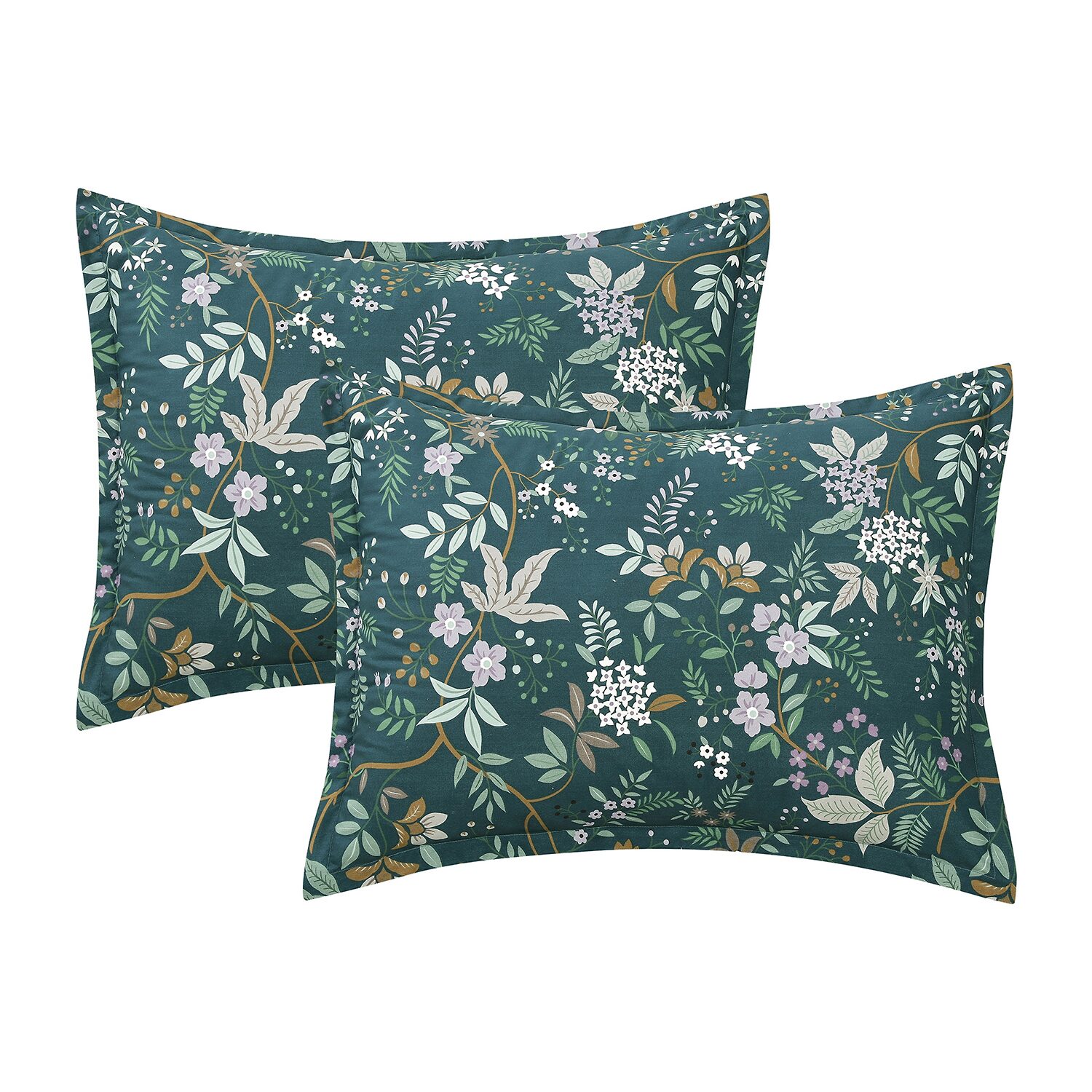 Lanwood Home Printed Reversible 7-pc. Easy Care Comforter Set