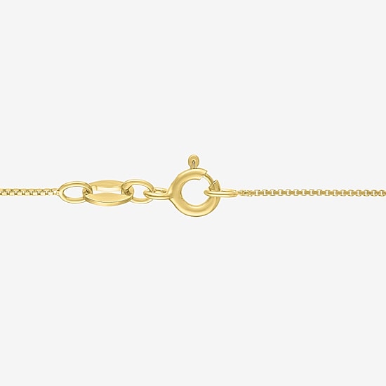 Cross Womens Lab Created Blue Sapphire 14K Gold Over Silver Cross 18 Inch Pendant Necklace