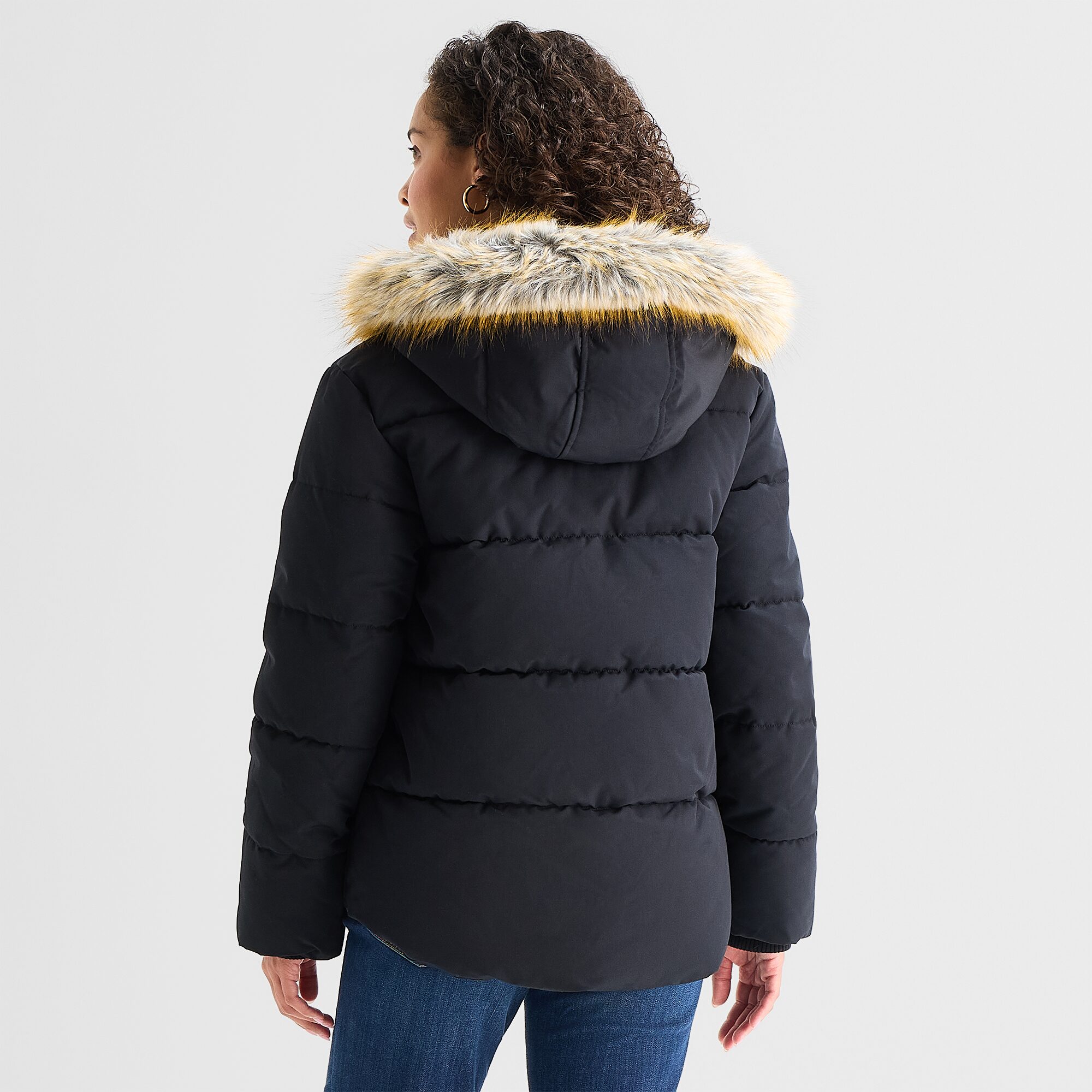 St. John's Bay Womens Water Resistant Heavyweight Parka