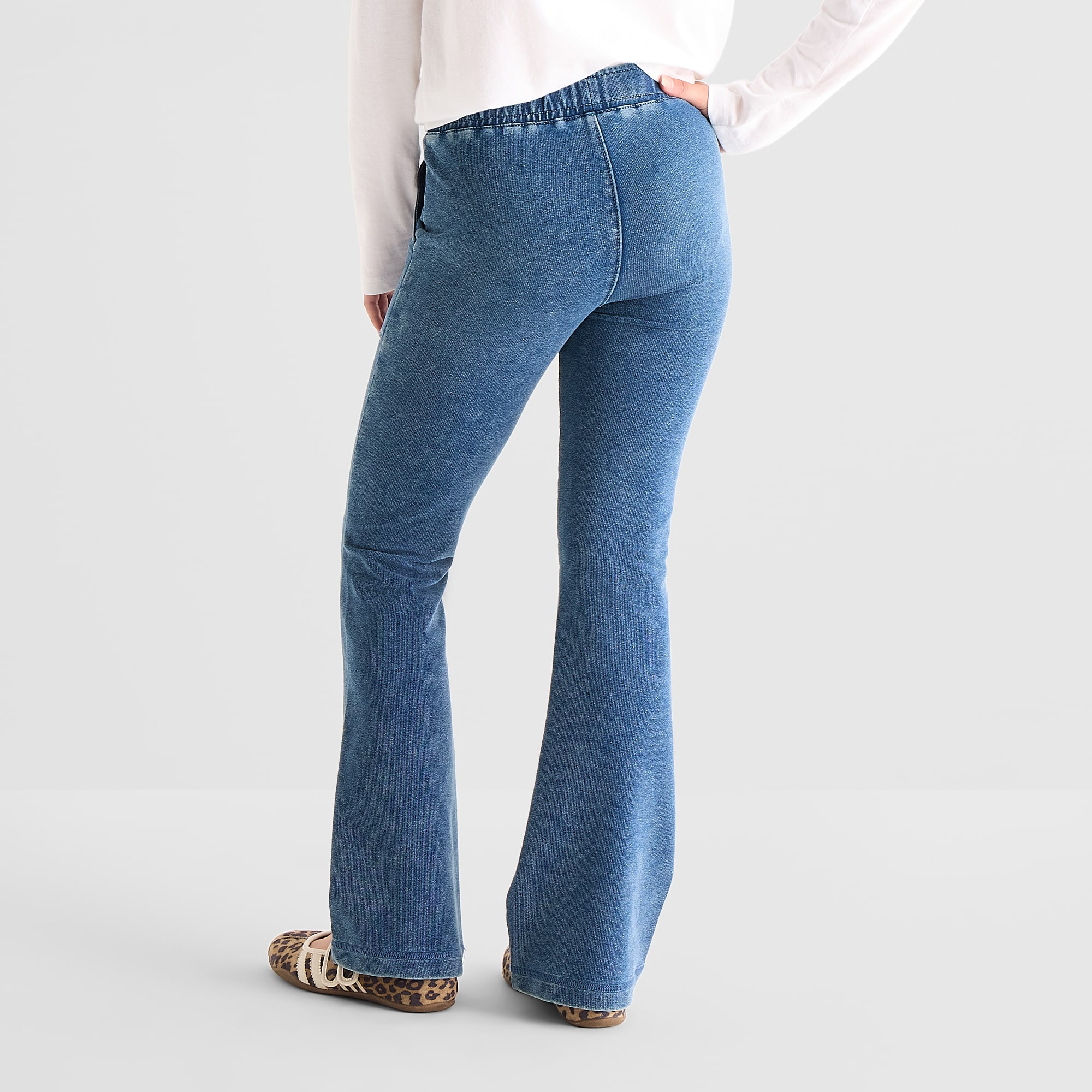 Vanilla Star Big Kid Girls Flare Leg Jean