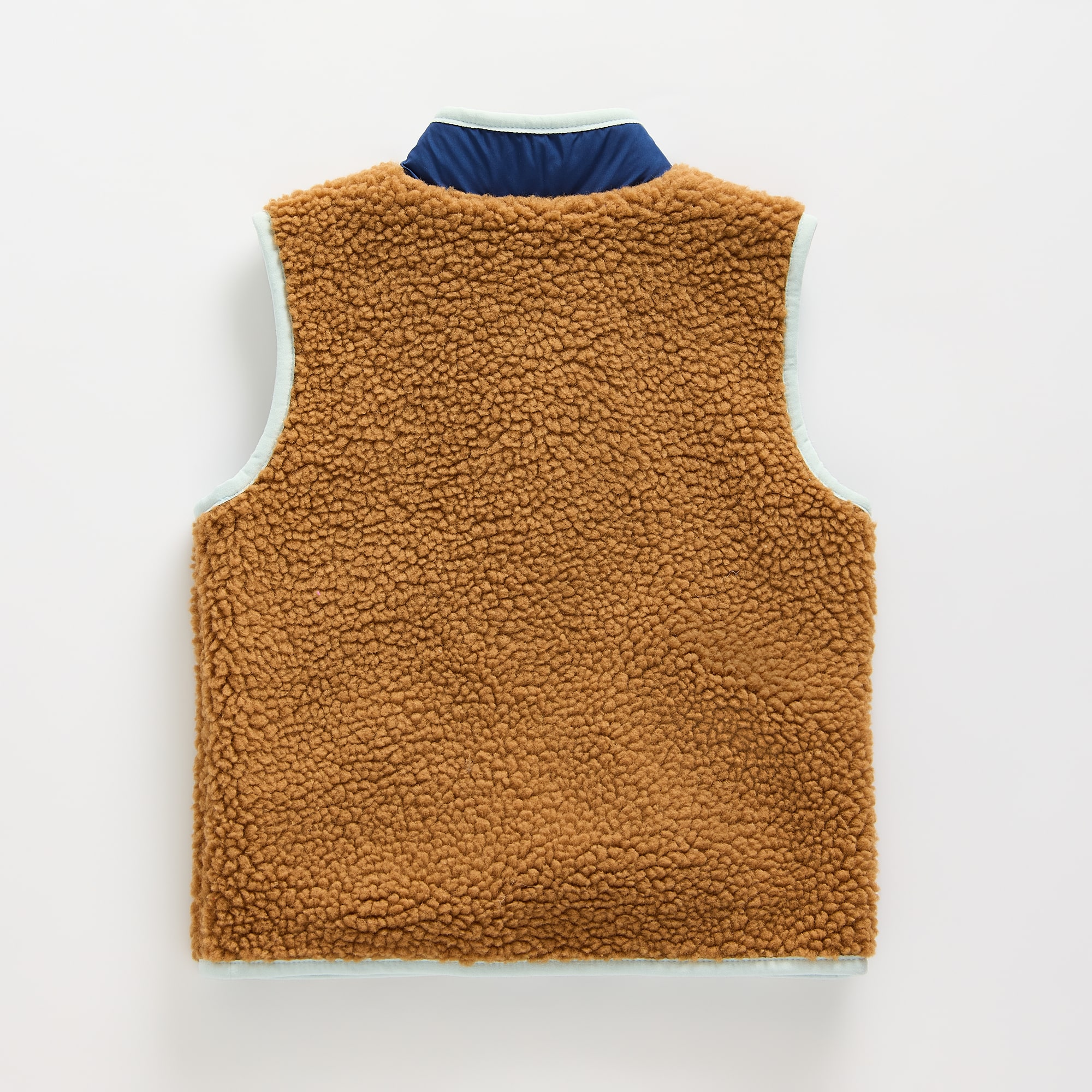 Okie Dokie Sherpa Toddler & Little Boys Round Neck Sleeveless Vest