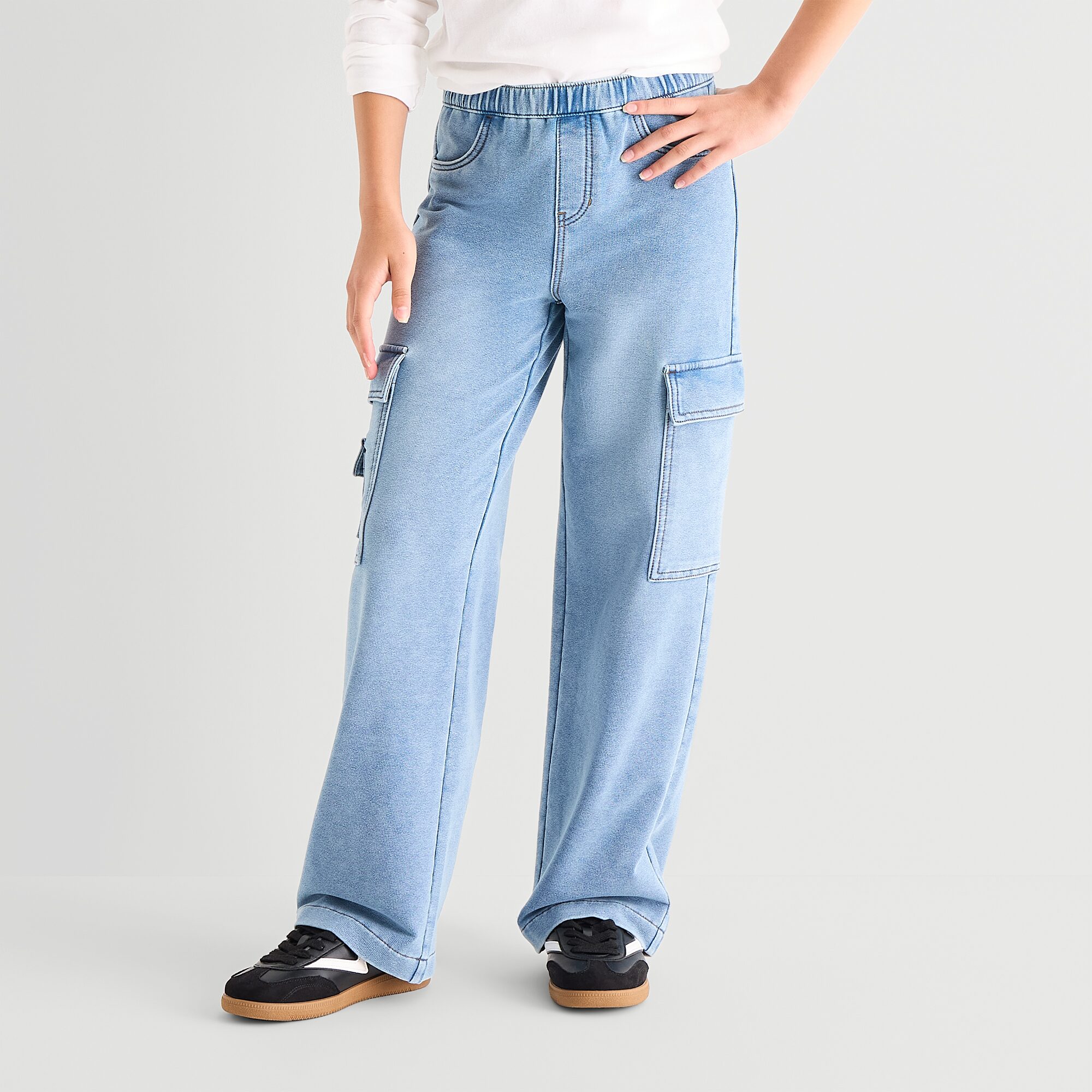 Vanilla Star Big Kid Girls Cargo Jean