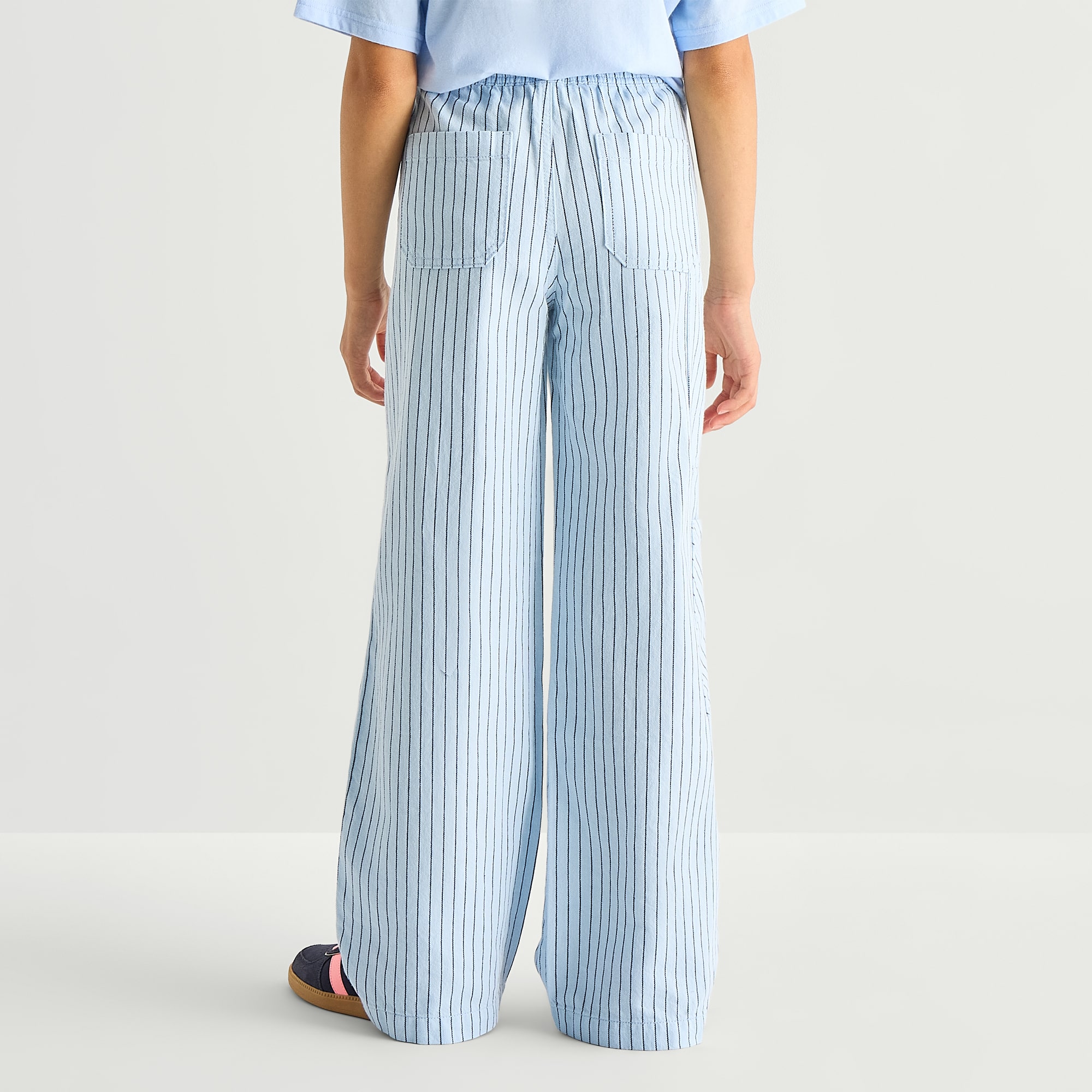 Thereabouts Little & Big Kid Girls High Rise Wide Leg Regular Fit Pull-On Pant