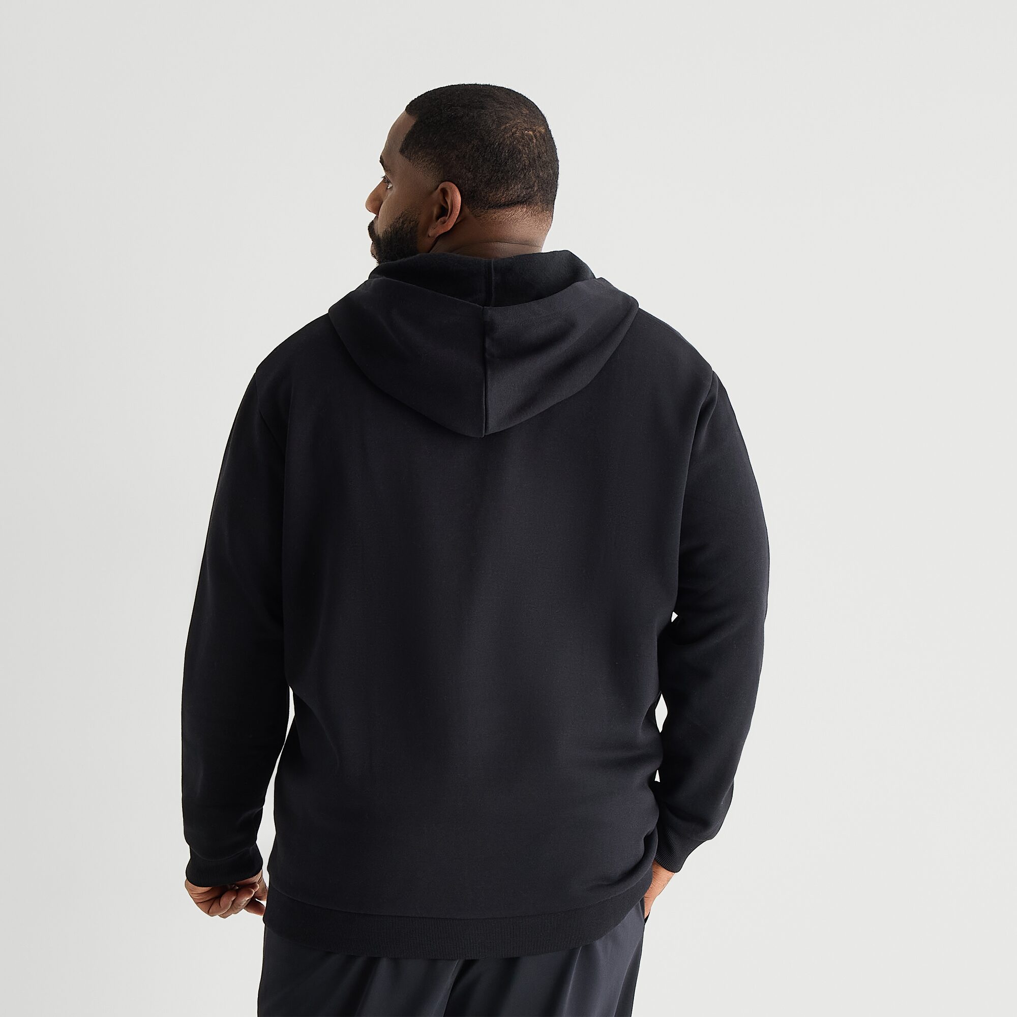 Xersion Mens Long Sleeve Zipper Active Big and Tall Hoodie