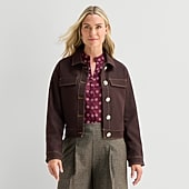 Liz Claiborne Womens Denim Jacket
