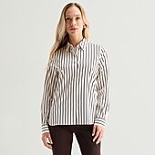 Liz Claiborne Womens Cuffed Long Sleeve Regular Fit Wrinkle Free Button-Down Shirt