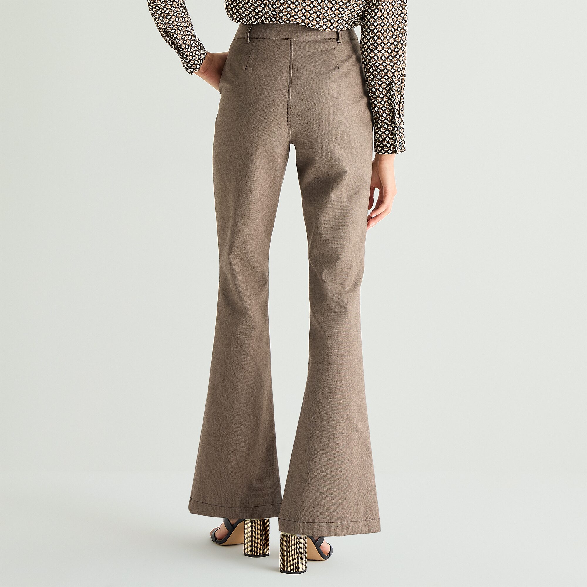 Worthington Womens Flare Trouser
