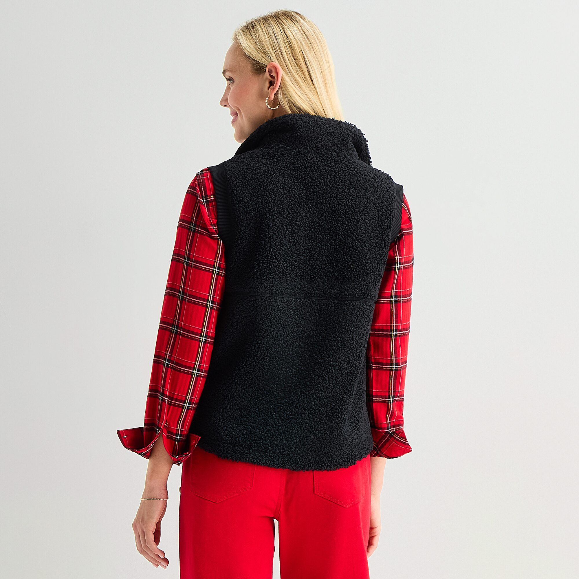 St. John's Bay Womens Fleece Vest
