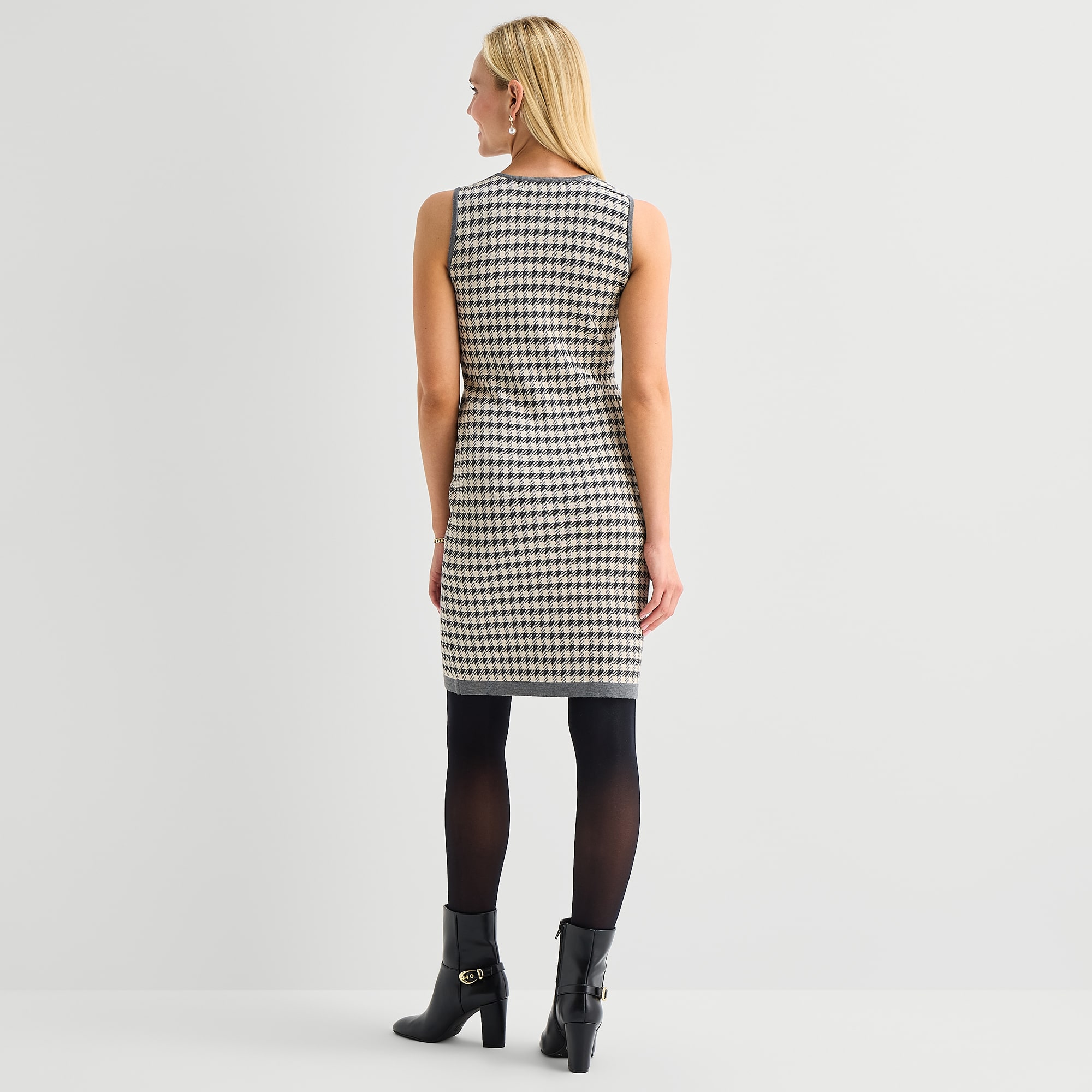 Melonie T Womens Sleeveless Sweater Dress
