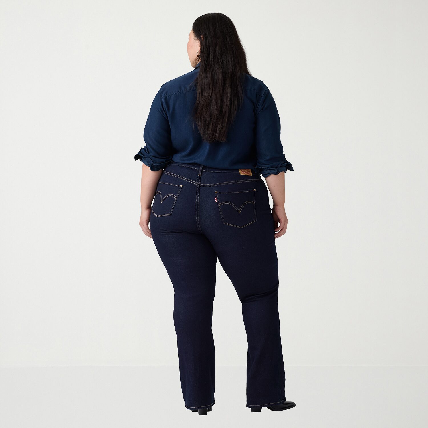 Levi's® Womens Plus Mid Rise Classic Bootcut Jean