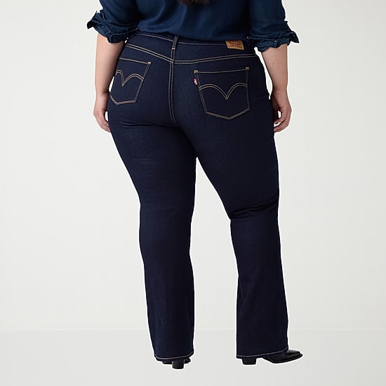 Levi's® Womens Plus Mid Rise Classic Bootcut Jean