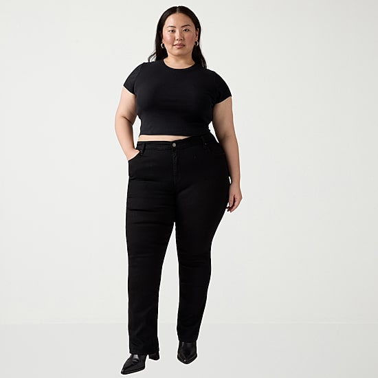 Levi's® Womens Plus 724™ High Rise Straight Jean