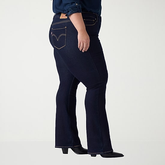Levi's® Womens Plus Mid Rise Classic Bootcut Jean