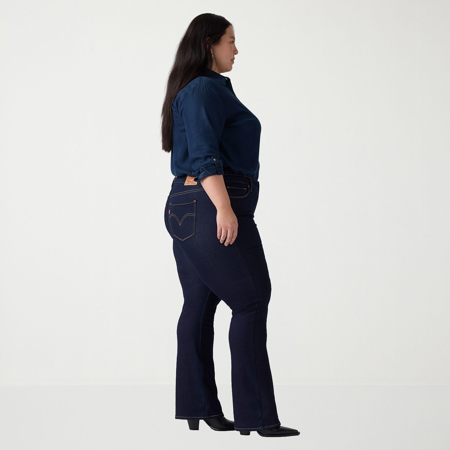 Levi's® Womens Plus Mid Rise Classic Bootcut Jean