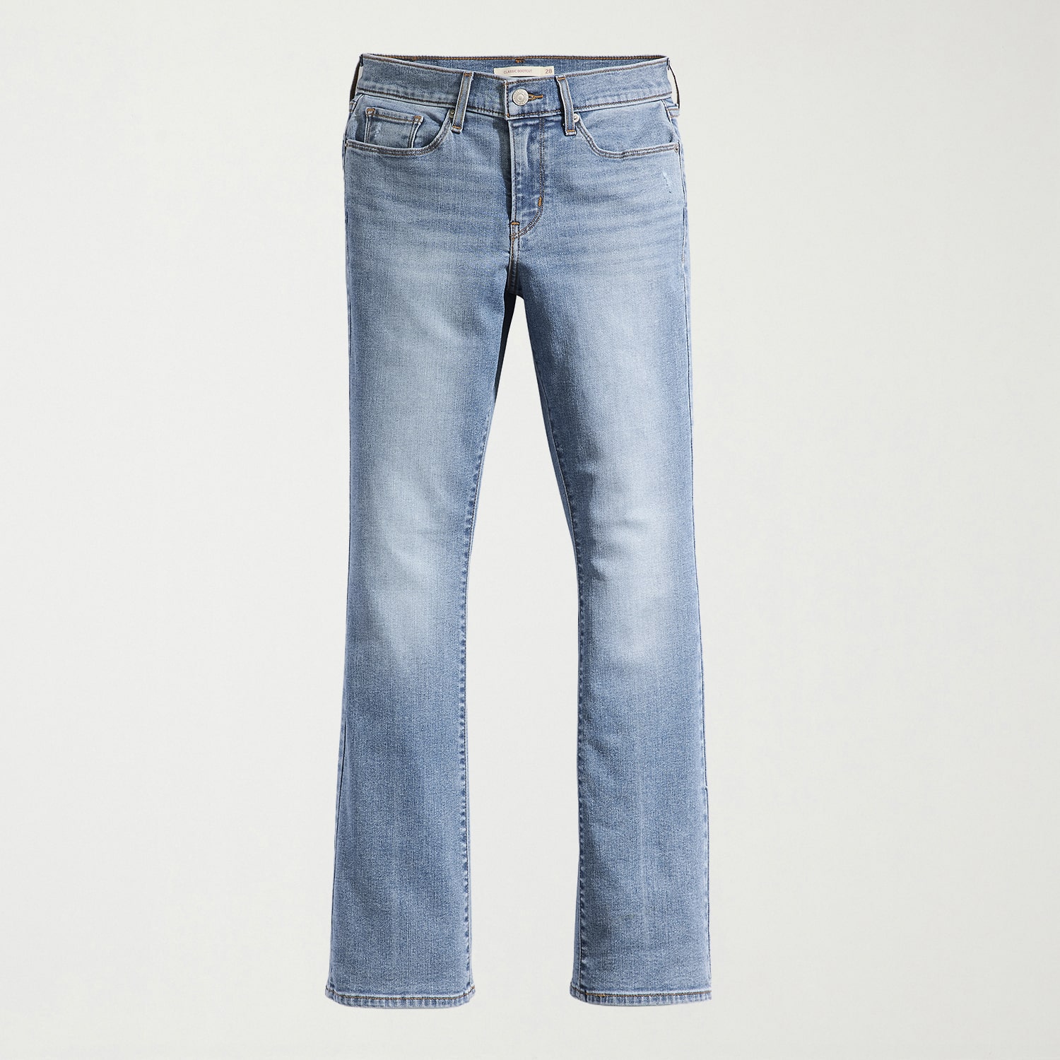 Levi's® Womens Mid Rise Stretch Fabric Relaxed Fit Bootcut Jean
