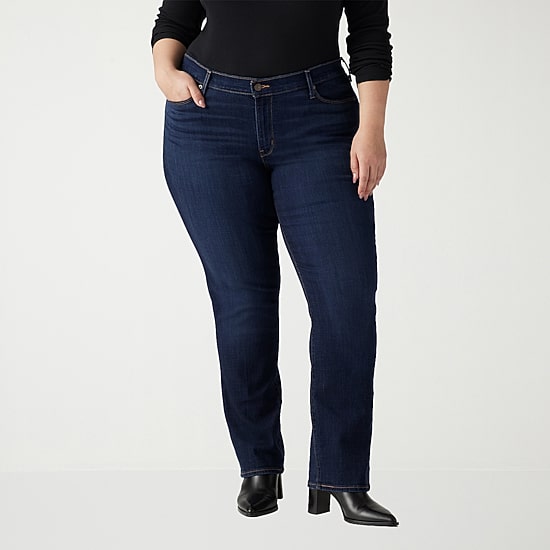 Levi's® Womens Plus Classic Straight Jean