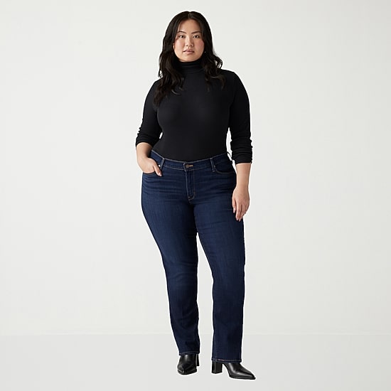 Levi's® Womens Plus Classic Straight Jean