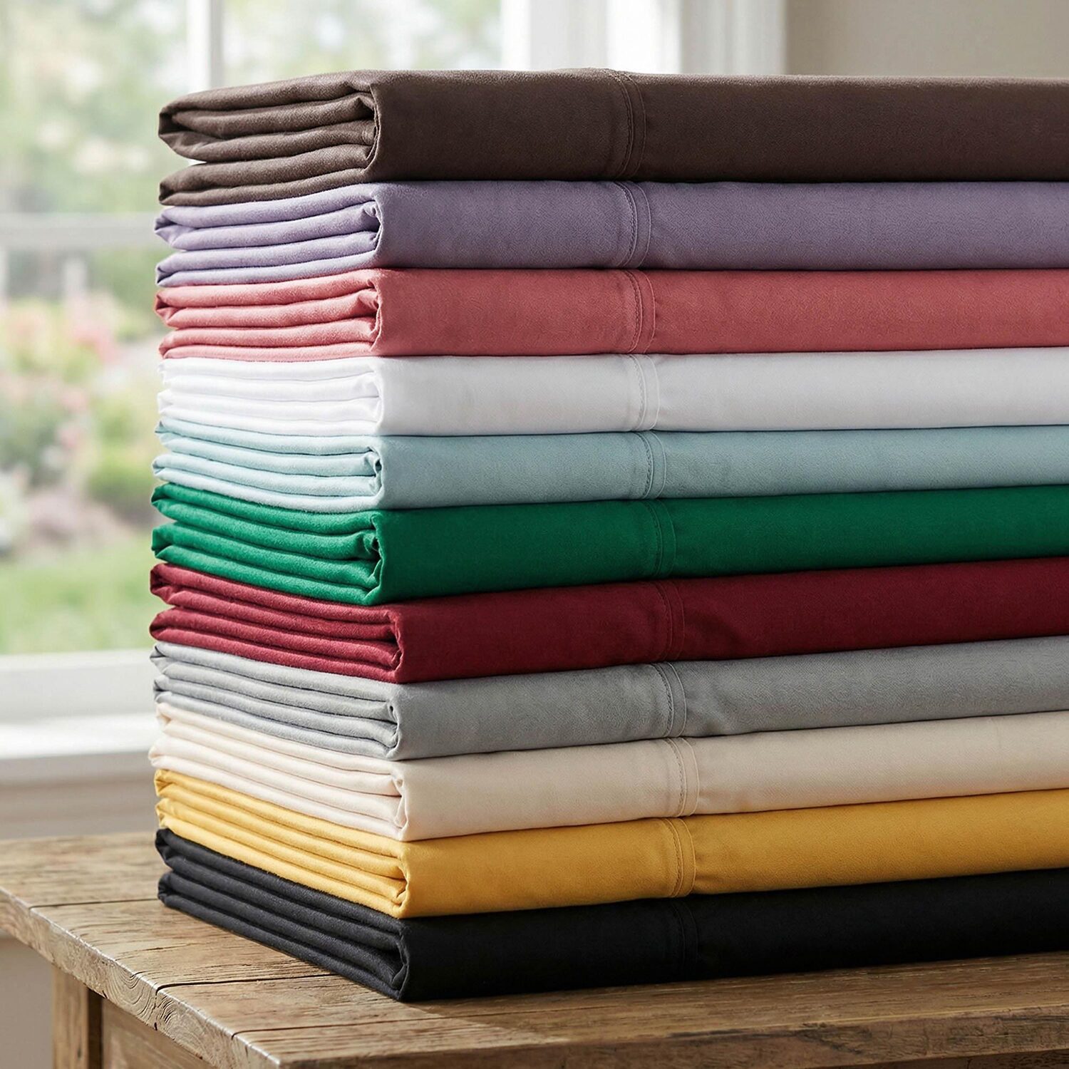 SUPERIOR® Egyptian Cotton Premium Soft 530tc Deep Pocket Sheet Set
