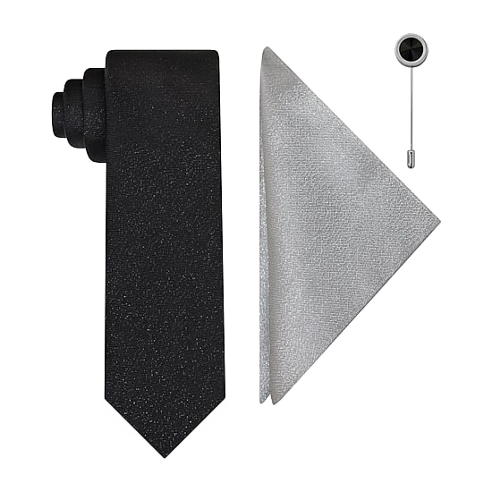 J. Ferrar Shimmer Tie Set