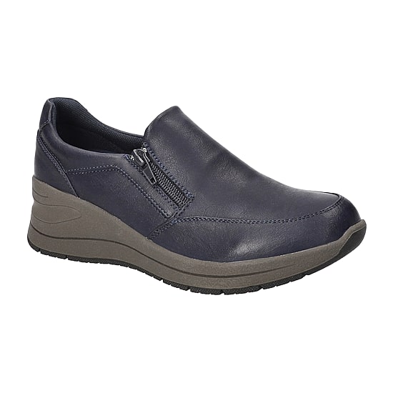 Easy Works By Easy Street Nita Womens Round Closed Toe Slip-On Shoe