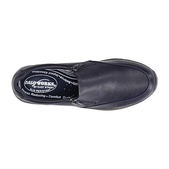 Easy Works By Easy Street Nita Womens Round Closed Toe Slip-On Shoe