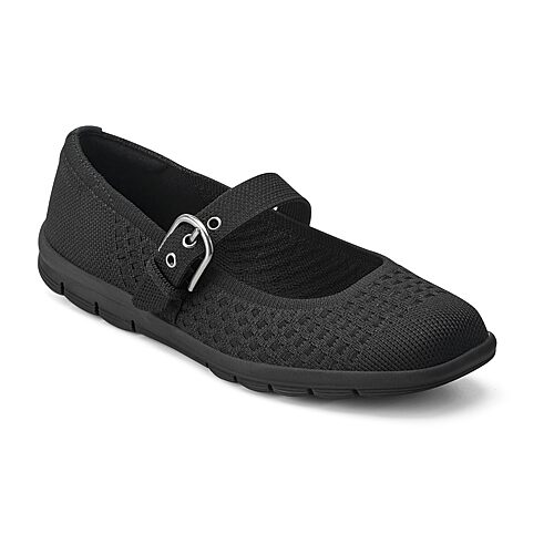 Easy Spirit Roana2 Womens Round Mary Jane Shoes, 9 1/2 Medium, Brown