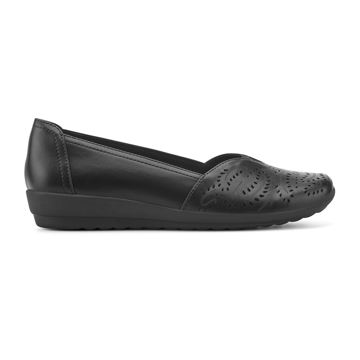 Easy Spirit Womens Aleta3 Wedge Heel Booties