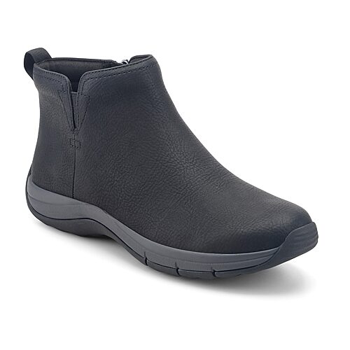 Easy Spirit Womens Banks3 Flat Heel Booties In Black