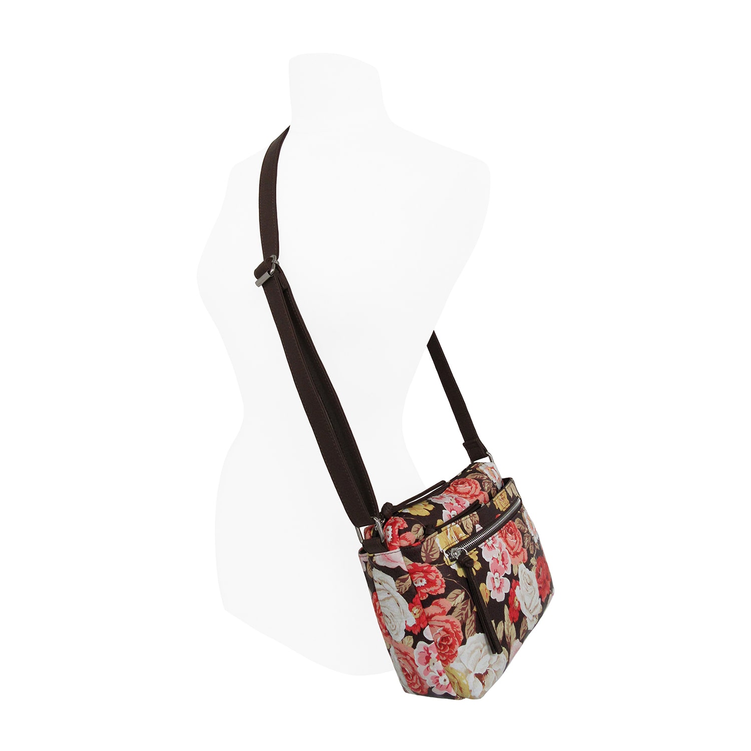 Bueno of California Print Washed Mini Crossbody Bag