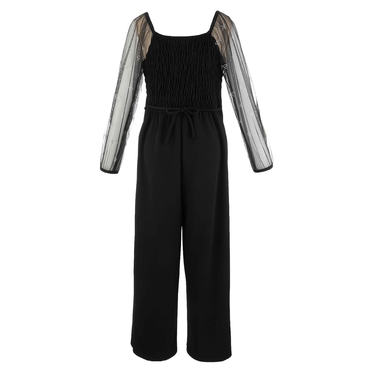 Speechless Girls Square Neck Sleeveless Jumpsuit
